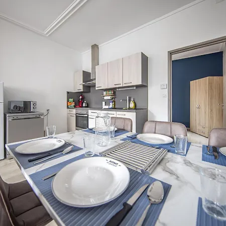 Blue Chic Experience - Moderne & Confort - Wifi Et Parking - Familles Bienvenues - Elite Premium Properties Services Apartmán