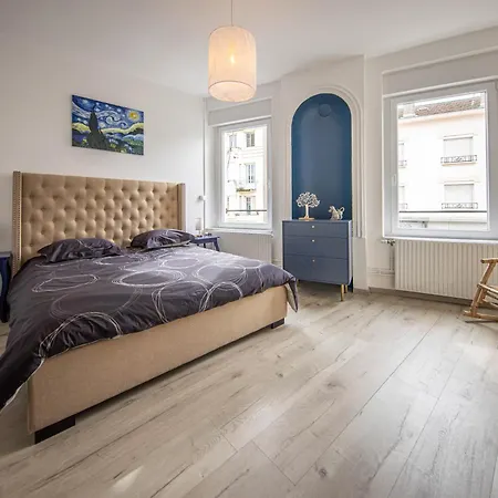 Blue Chic Experience - Moderne & Confort - Wifi Et Parking - Familles Bienvenues - Elite Premium Properties Services * Nancy