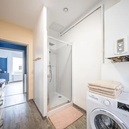 Blue Chic Experience - Moderne & Confort - Wifi Et Parking - Familles Bienvenues - Elite Premium Properties Services Apartmán